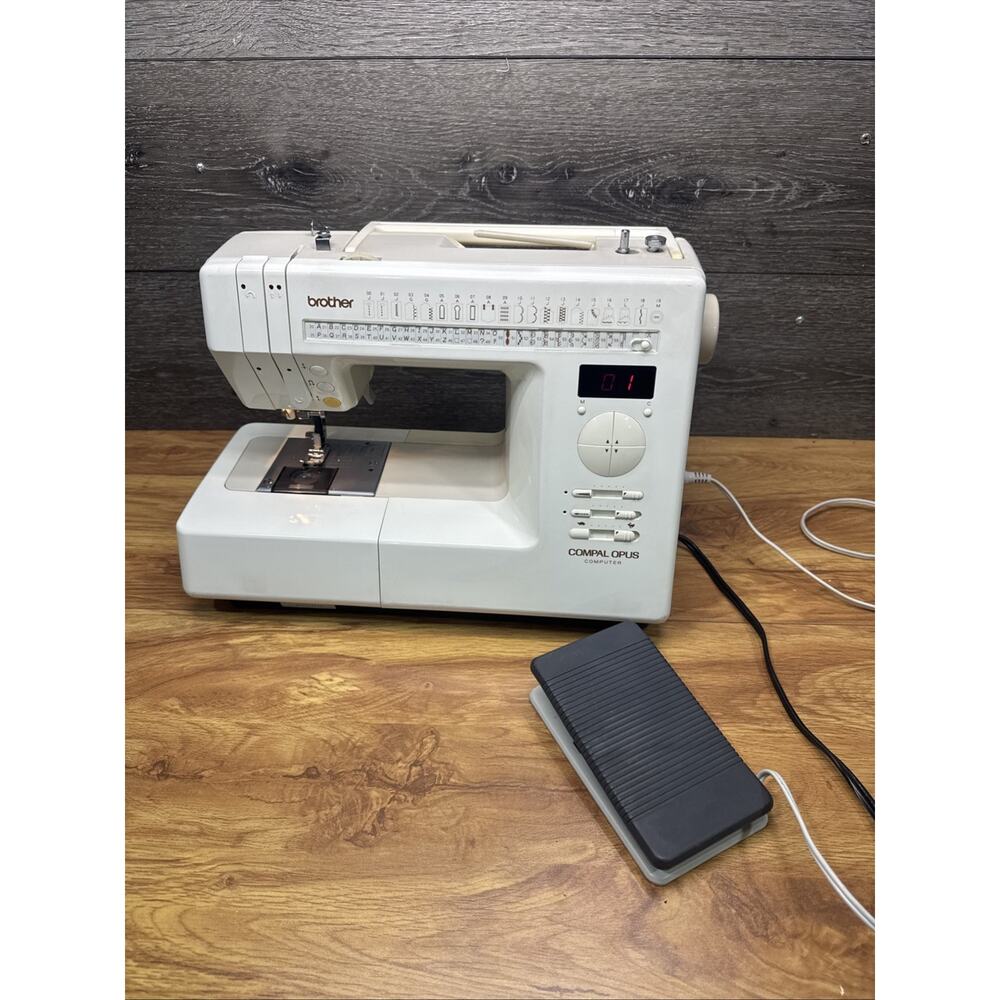 Brother Compal Opus model 845 Sewing Machine Made in Japan
